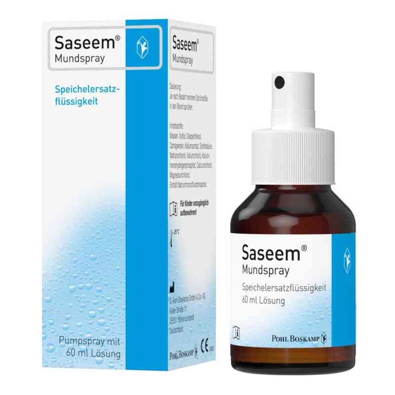 Saseem Mundspray der Speichelersatz bei Mundtrockenheit 60 ml von G. Pohl-Boskamp GmbH & Co. KG PZN 00325417