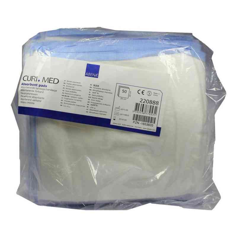 Saugkompressen 20x20cm unsteril 400g/m 50 stk von ABENA GmbH PZN 01653833