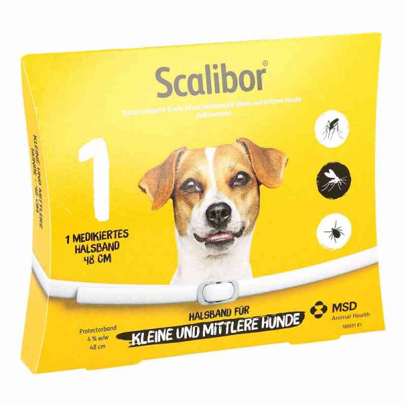 Scalibor Protectorband 48 cm veterinär 1 stk von Intervet Deutschland GmbH PZN 08486108