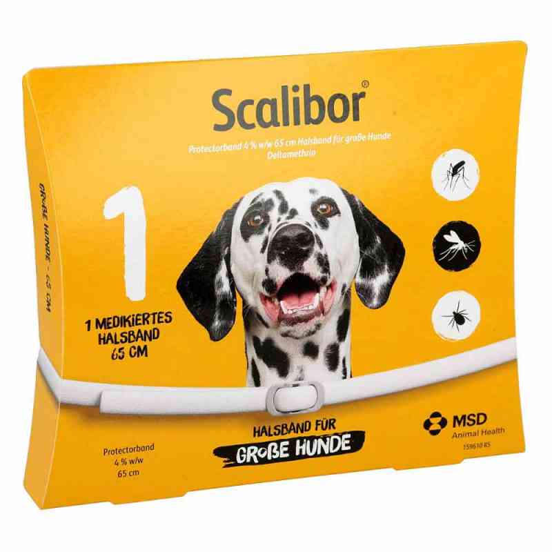Scalibor Protectorband 65 cm veterinär 1 stk von Intervet Deutschland GmbH PZN 08486120