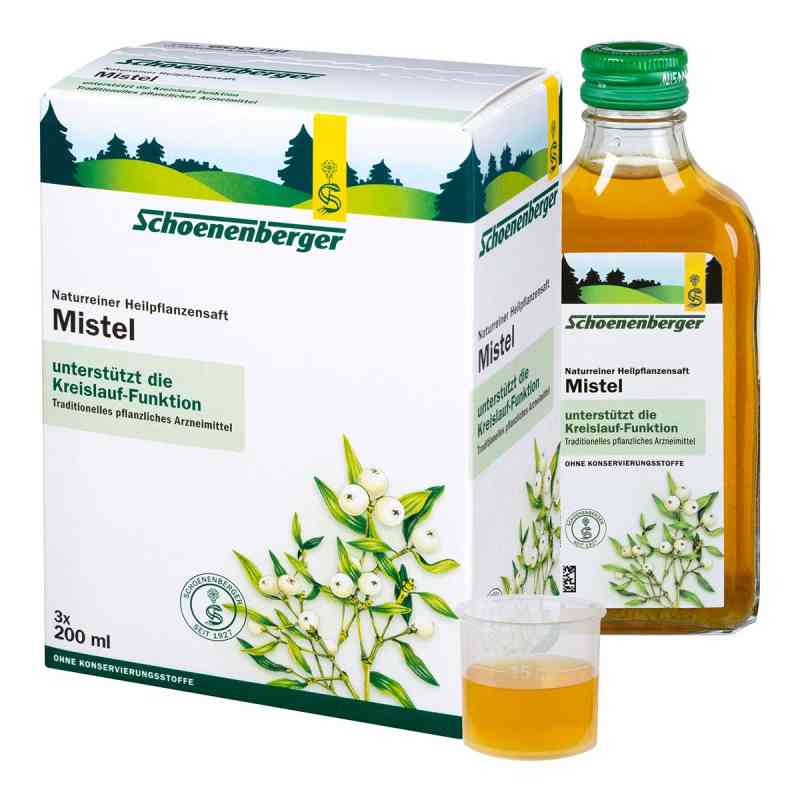 Schoenenberger Naturreiner Heilpflanzensaft Mistel 3X200 ml von SALUS Pharma GmbH PZN 00700074