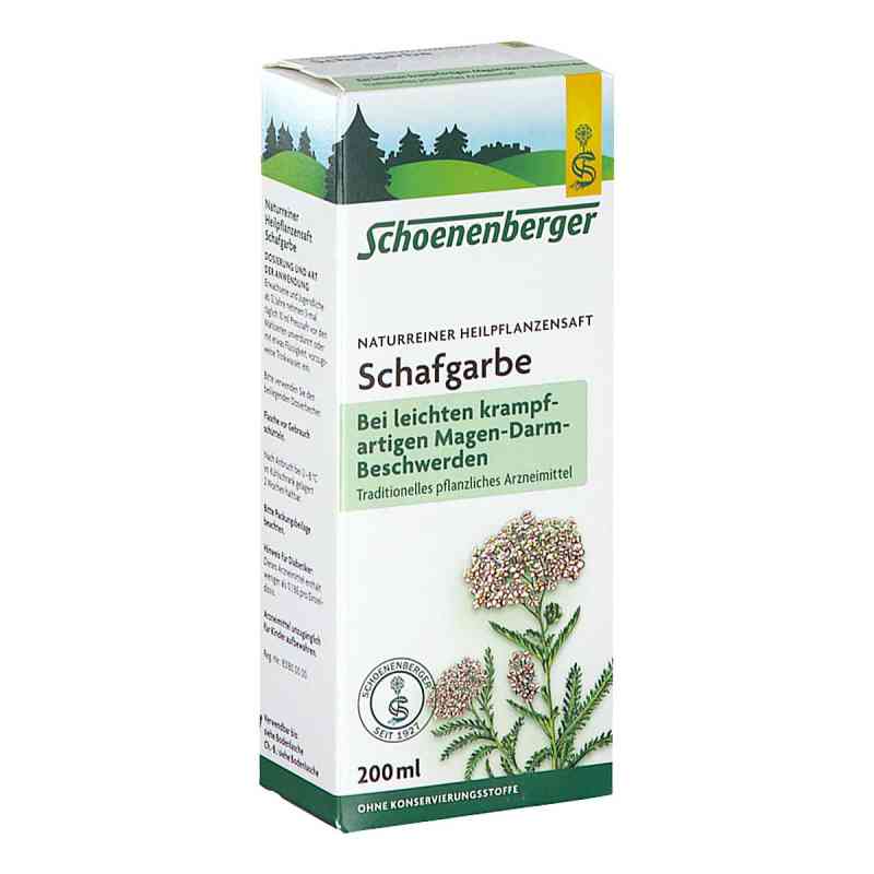 Schoenenberger Naturreiner Heilpflanzensaft Schafgarbe 200 ml von SALUS Pharma GmbH PZN 00692311