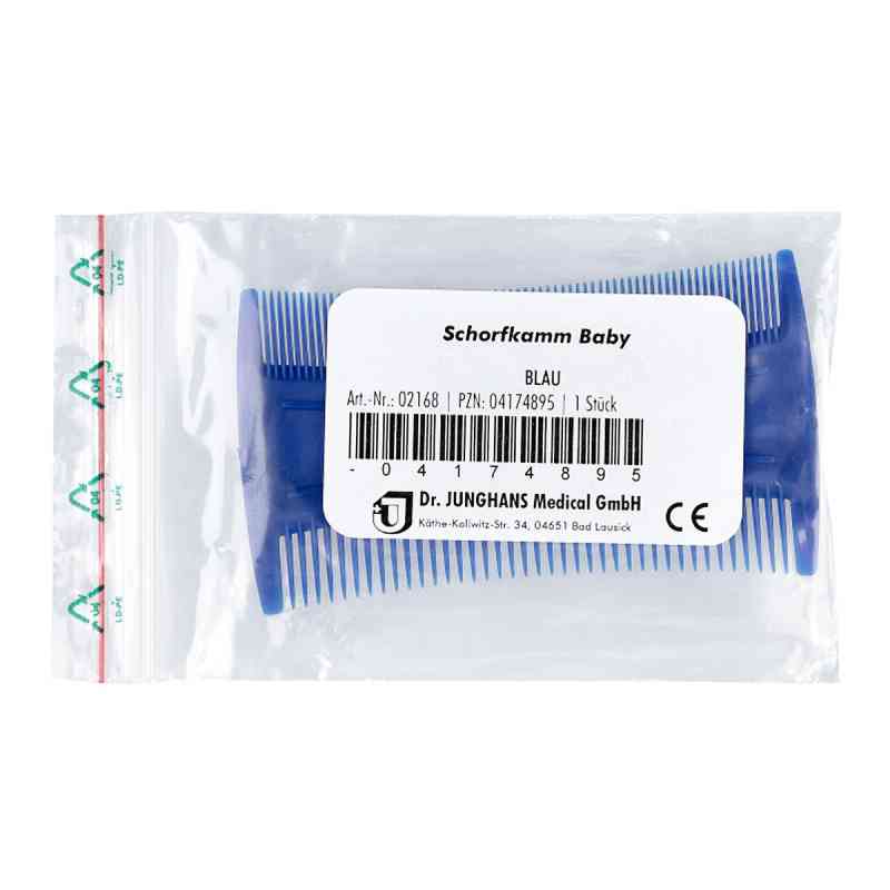 Schorfkamm für Baby blau 1 stk von Dr. Junghans Medical GmbH PZN 04174895
