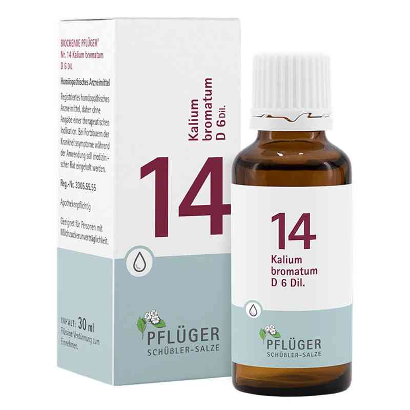 Schüßler-Salze Biochemie Pflüger 14 Kalium bromat.D 6 Tropfen 30 ml von Homöopathisches Laboratorium Alexander Pflüger Gmb PZN 09298484