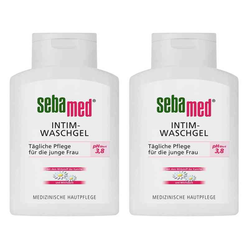 Sebamed Intim Waschgel PH 3,8 Für Die Junge Frau 2x200 ml von Sebapharma GmbH & Co.KG PZN 08104910