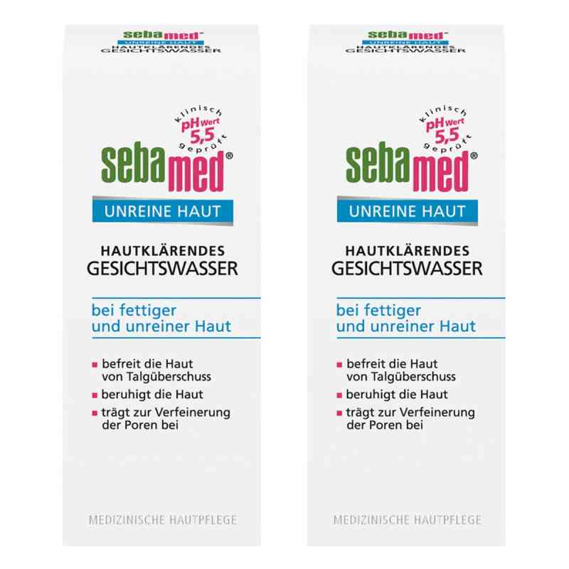 Sebamed Unreine Haut Gesichtswasser 2x200 ml von Sebapharma GmbH & Co.KG PZN 08104911