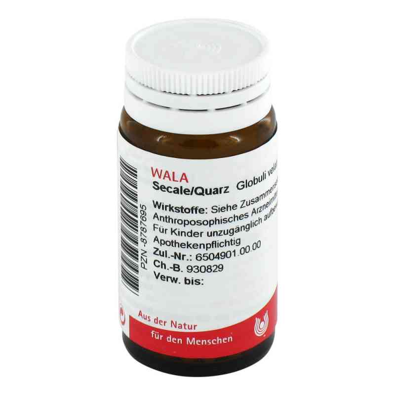 Secale Quarz Globuli 20 g von WALA Heilmittel GmbH PZN 08787695