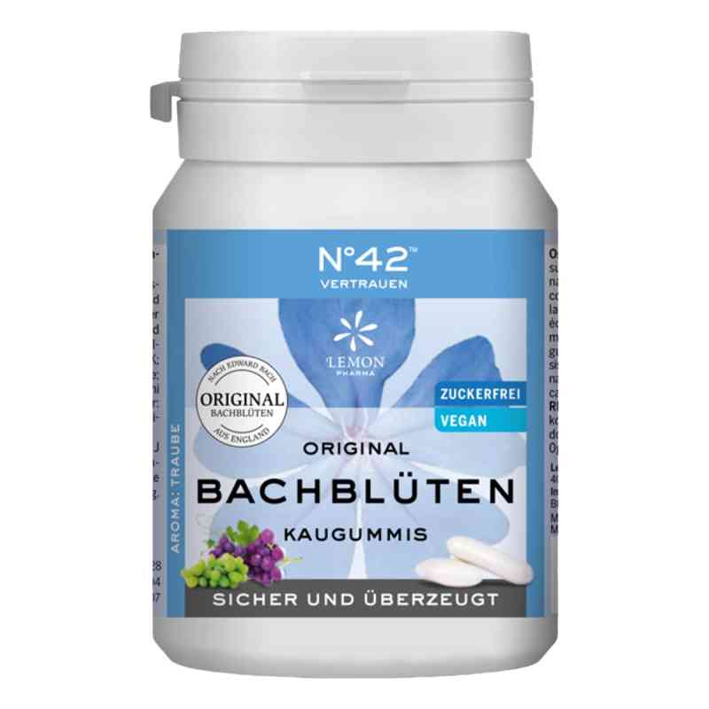 Selbstvertrauen Kaugummi nach Doktor Bach 40 stk von Hager Pharma GmbH PZN 03630428