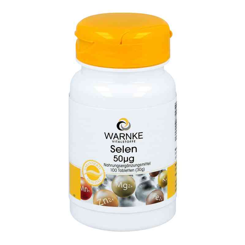 Selen 50 [my]g Tabletten 100 stk von Warnke Vitalstoffe GmbH PZN 04874227