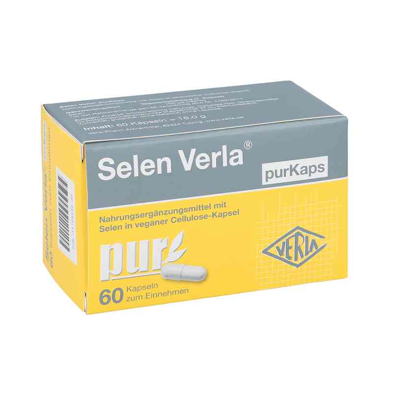 Selen Verla purKaps 60 stk von Verla-Pharm Arzneimittel GmbH & Co. KG PZN 11709598