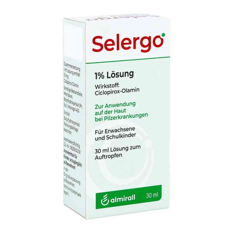 Selergo 1% bei Pilzerkrankungen 30 ml von ALMIRALL HERMAL GmbH PZN 06714083