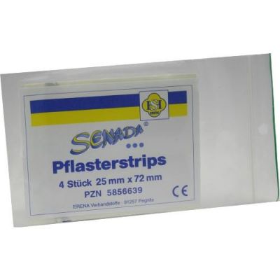 Senada Pflasterstrips 25x72 mm 4 stk von ERENA Verbandstoffe GmbH & Co. KG PZN 05856639