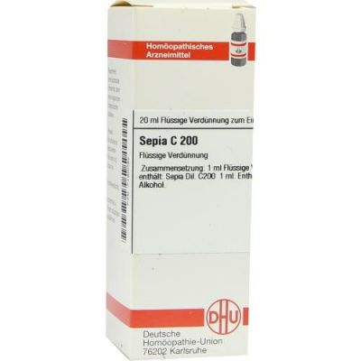 Sepia C200 Dilution 20 ml von DHU-Arzneimittel GmbH & Co. KG PZN 07180092
