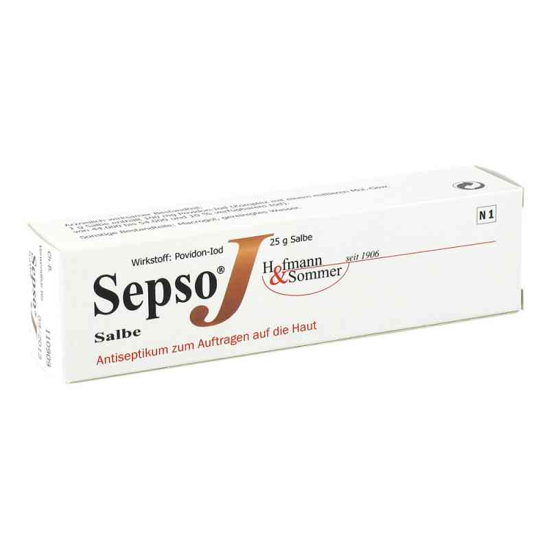 Sepso J Salbe 25 g von Hofmann & Sommer GmbH & Co. KG PZN 01348320