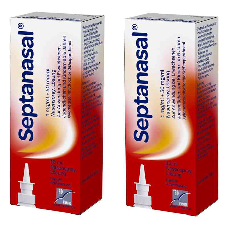 Septanasal 1 Mg/ml + 50 Mg/ml Nasenspray 2x10 ml von TAD Pharma GmbH PZN 08108879