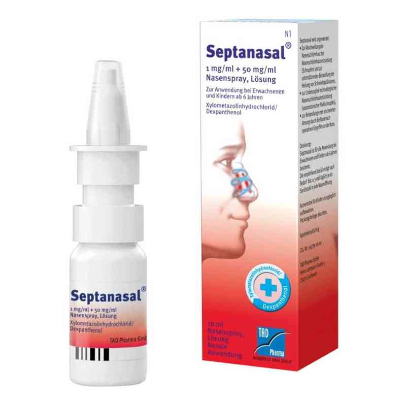 Septanasal 1 mg/ml + 50 mg/ml Nasenspray 10 ml von TAD Pharma GmbH PZN 13229394