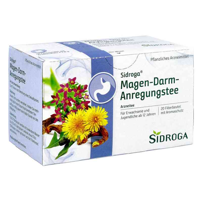 Sidroga Magen-darm-anregungstee Filterbeutel 20X2.0 g von Sidroga Gesellschaft für Gesundh PZN 03126233