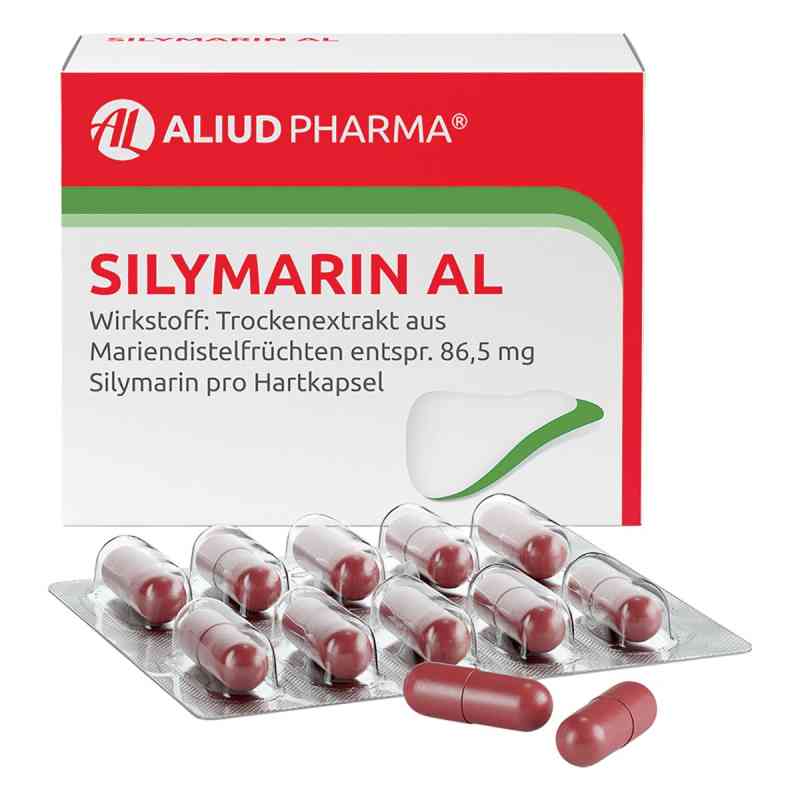 Silymarin AL bei chronisch-entzündlichen Lebererkrankungen 100 stk von ALIUD Pharma GmbH PZN 00966702