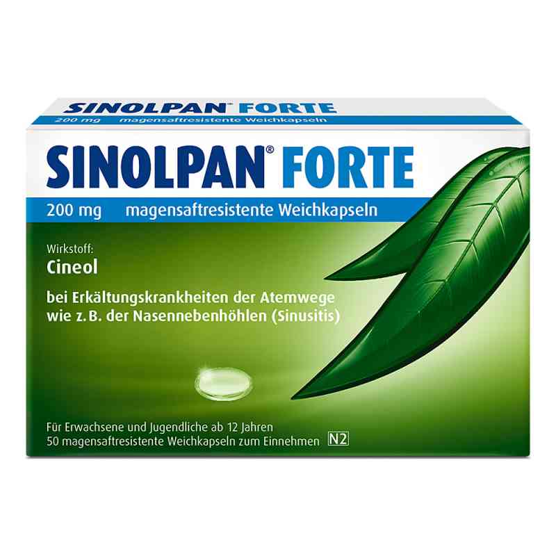 Sinolpan forte 200 mg magensaftresistent Weichkapseln 50 stk von Engelhard Arzneimittel GmbH & Co PZN 13816950