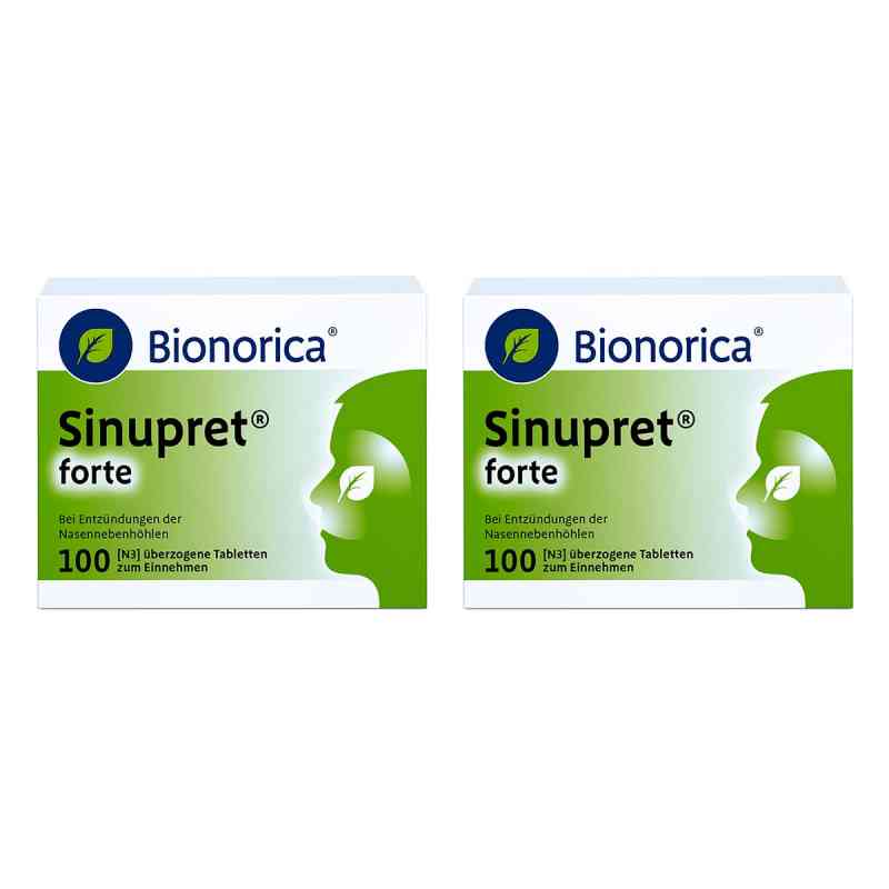 Sinupret Forte überzogene Tabletten 2x100 stk von Bionorica SE PZN 08106341