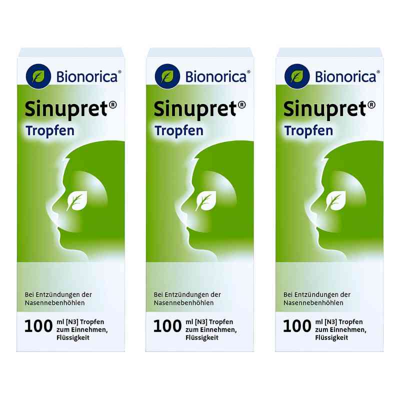 Sinupret Tropfen 3x100 ml von Bionorica SE PZN 08106267