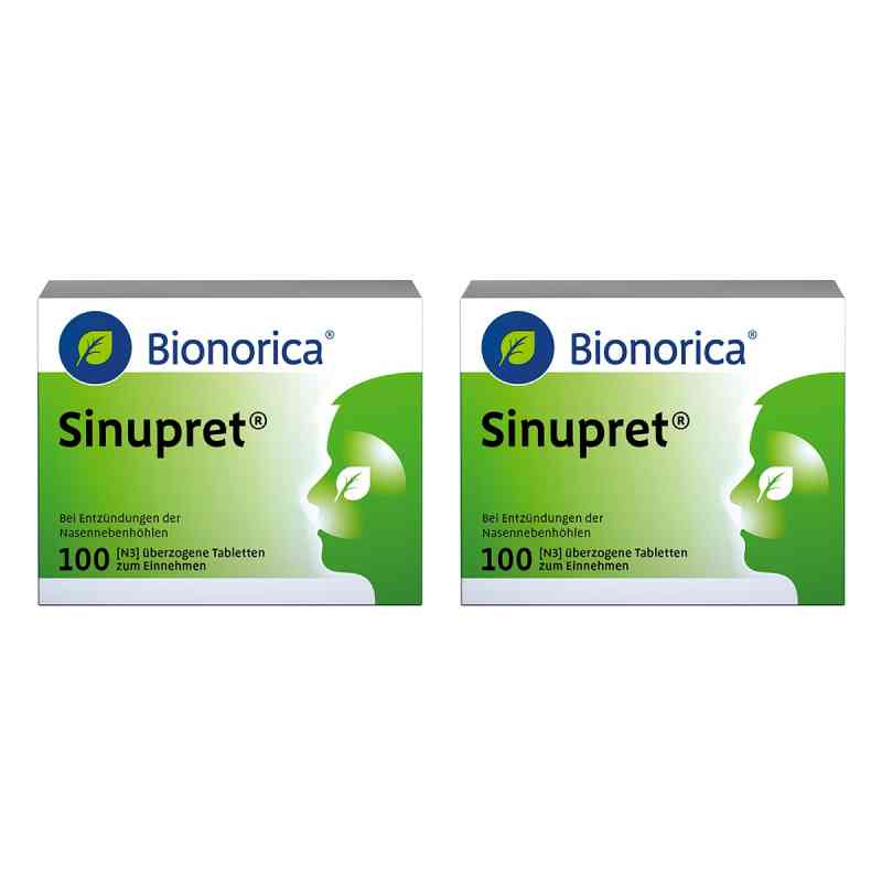 Sinupret überzogene Tabletten 2x100 stk von Bionorica SE PZN 08106287
