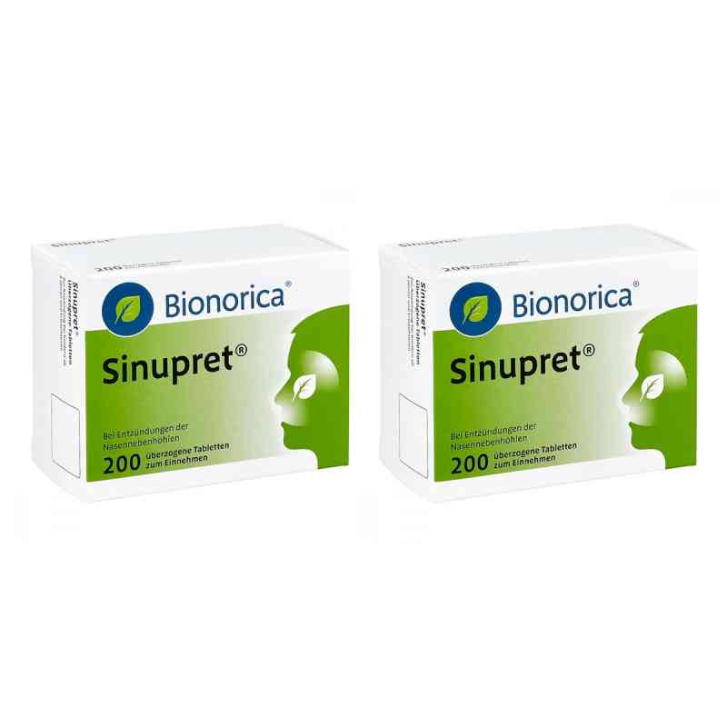 Sinupret überzogene Tabletten 2x200 stk von Bionorica SE PZN 08106290