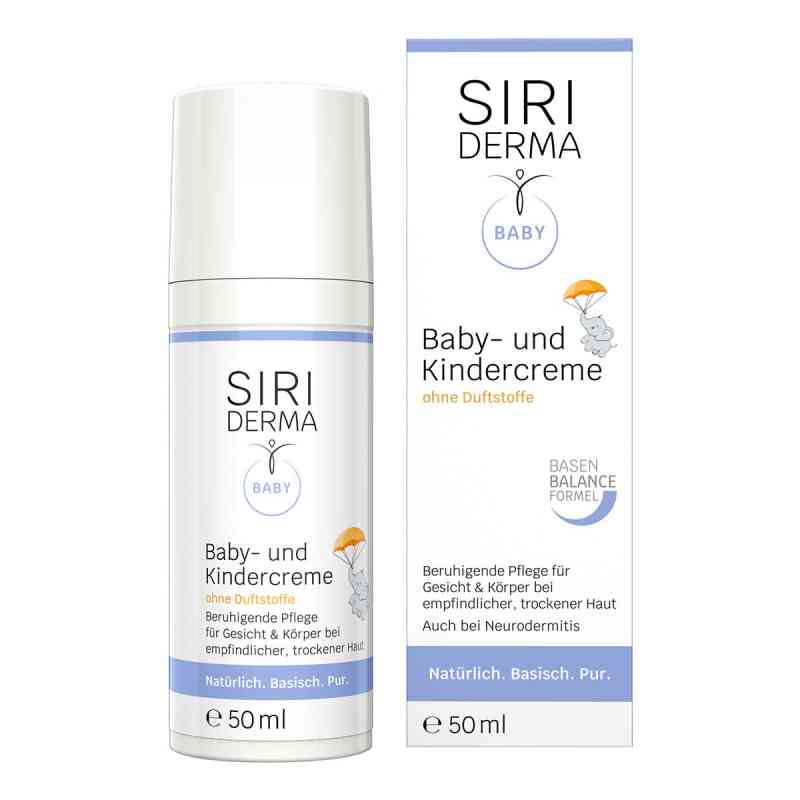 Siriderma Baby- Und Kindercreme 50 ml von Sirius GmbH PZN 17561553