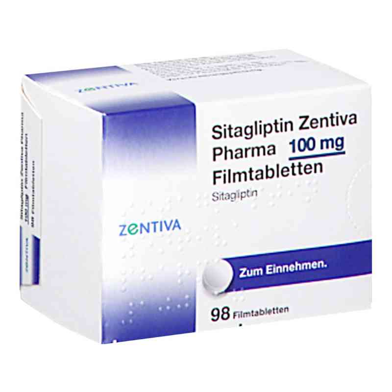 Sitagliptin Zentiva Pharma 100 Mg Filmtabletten 98 stk von Zentiva Pharma GmbH PZN 18841303