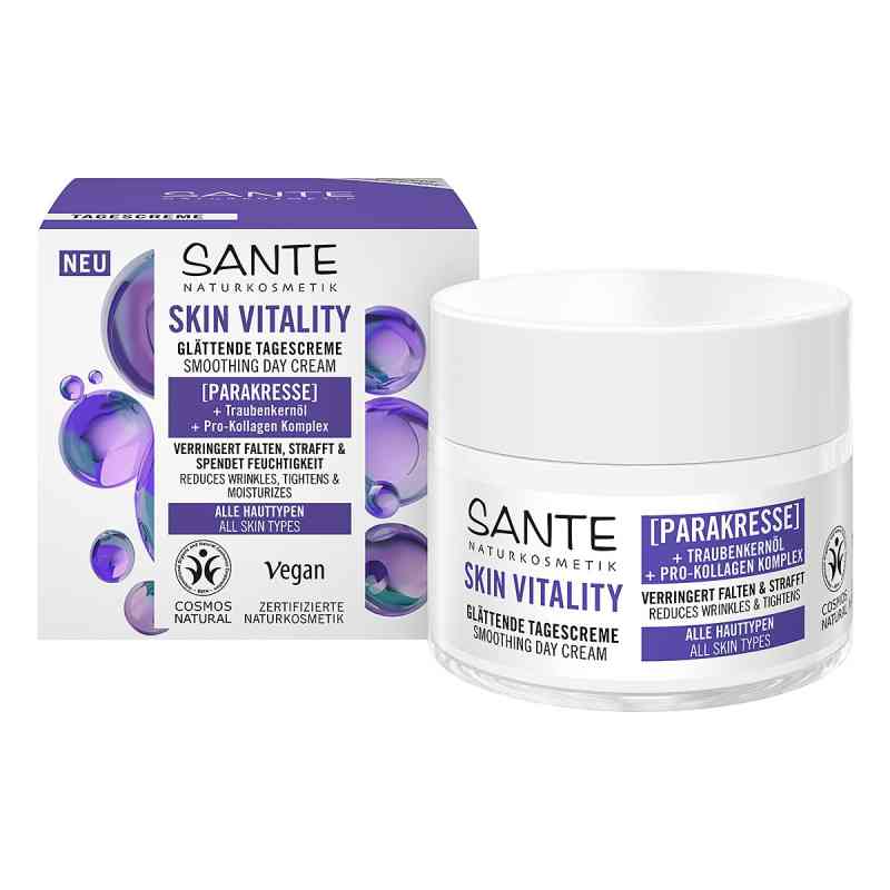 Skin Vitality Glättende Tagescreme 50.0 ml von LOGOCOS Naturkosmetik GmbH & Co. KG PZN 08107938