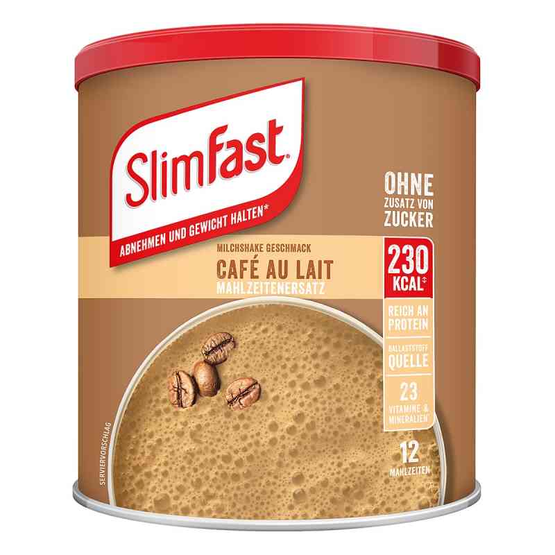 Slim Fast Pulver Cafe au Lait 438 g von ALLPHARM Vertriebs GmbH PZN 11280764