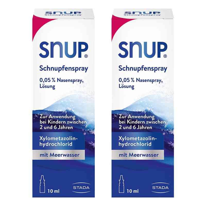 SNUP Schnupfenspray 0,05% Nasenspray für Kinder 2er Pack 2x10 ml von STADA Consumer Health Deutschland GmbH PZN 08102768