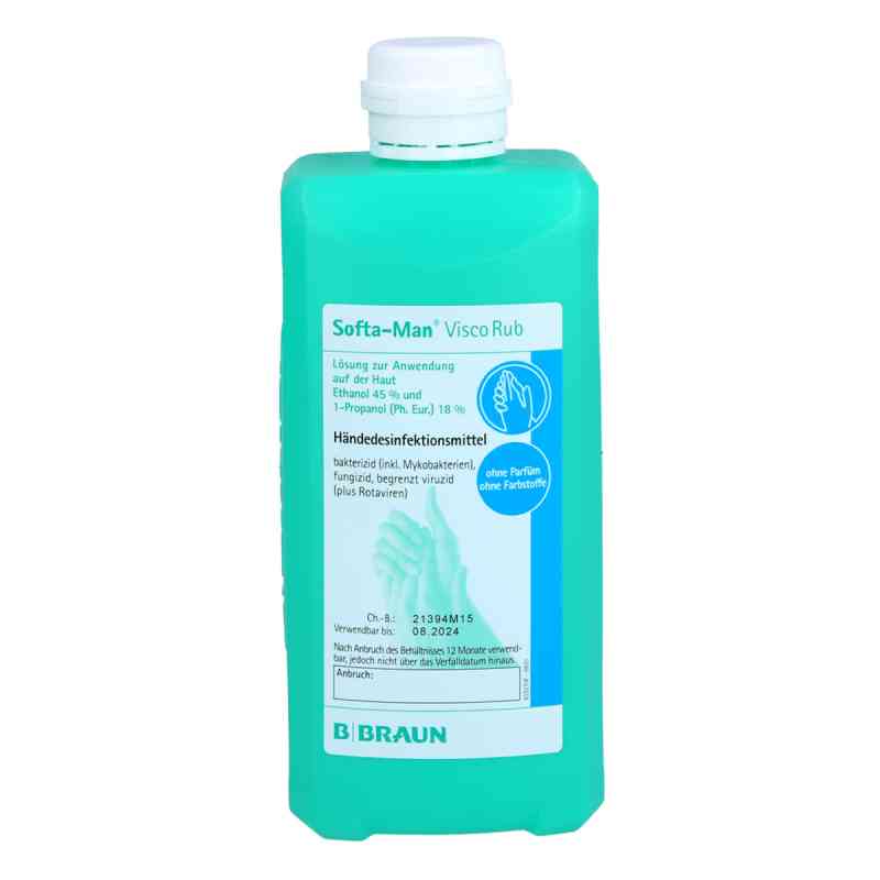 Softa Man Viscorub Händedesinfektionsmittel 500 ml von B. Braun Melsungen AG PZN 01980561