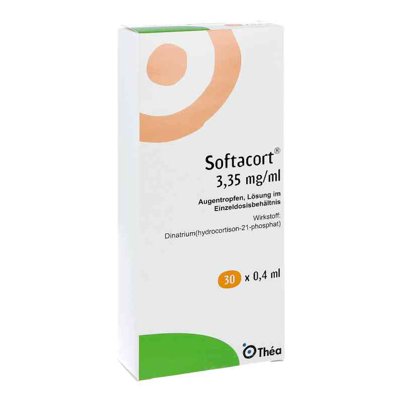 Softacort 3,35 mg/ml Augentropfen Einzeldosisbeh. 30X0.4 ml von Thea Pharma GmbH PZN 13897500
