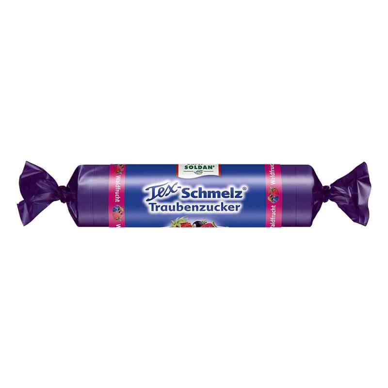 Soldan Tex Schmelz Traubenzucker Waldfrüchte 33 g von Dr. C. SOLDAN GmbH PZN 04606053