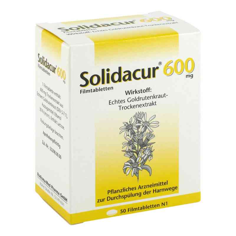 Solidacur 600mg 50 stk von Rodisma-Med Pharma GmbH PZN 04770284