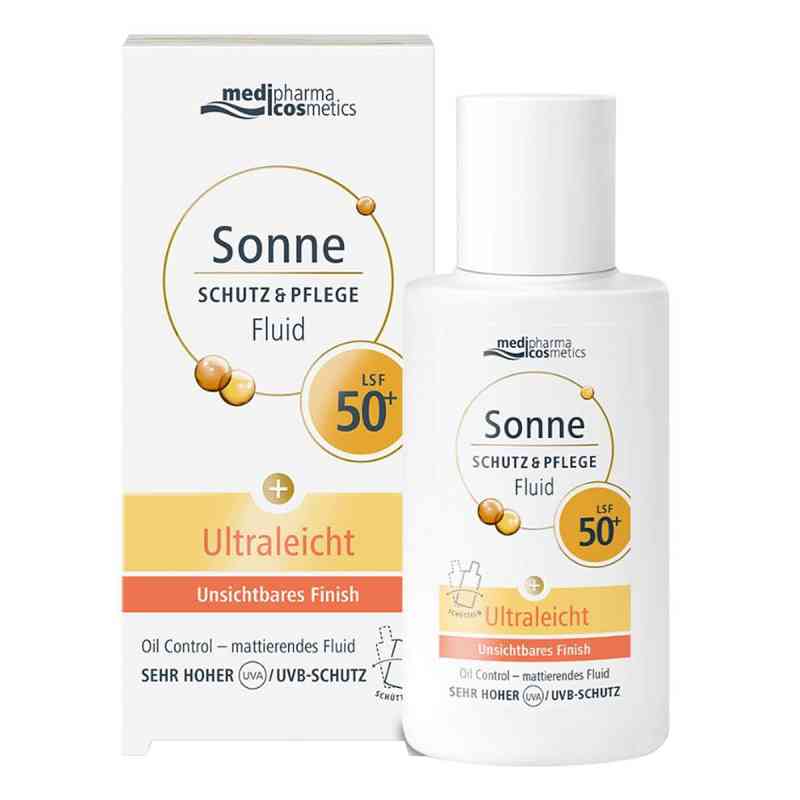 Sonne Schutz & Pflege Fluid Ultraleicht Lsf 50+ 50 ml von Dr. Theiss Naturwaren GmbH PZN 18905931