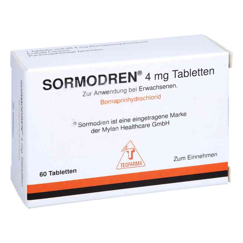 Sormodren 4 mg Tabletten 60 stk von kohlpharma GmbH PZN 07372325