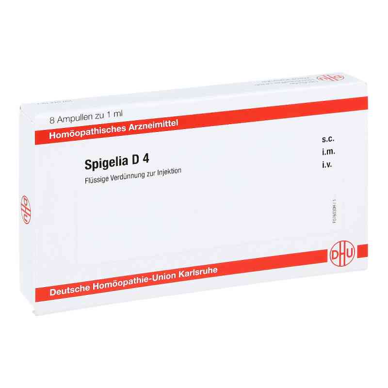 Spigelia D4 Ampullen 8X1 ml von DHU-Arzneimittel GmbH & Co. KG PZN 11708297