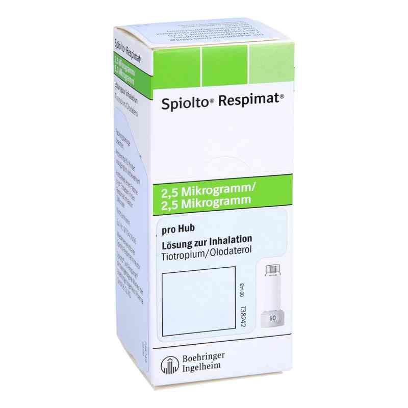 Spiolto Respimat 2,5 [my]g/2,5 [my]g Hub wiederv.N 1X4.0 ml von EMRA-MED Arzneimittel GmbH PZN 16760227