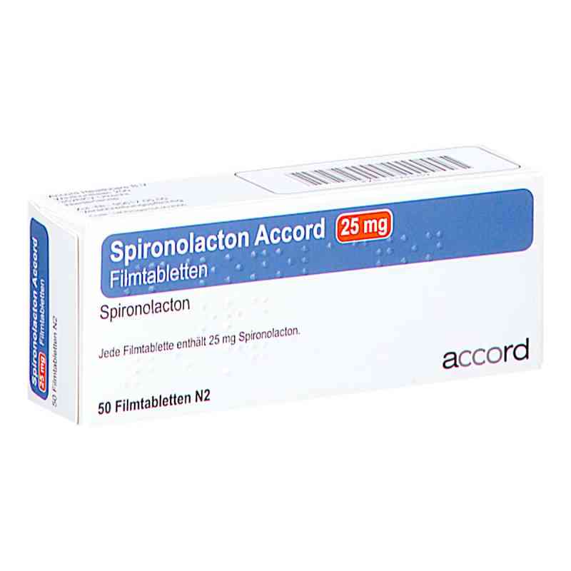 Spironolacton Accord 25 mg Filmtabletten 50 stk von Accord Healthcare GmbH PZN 11851959