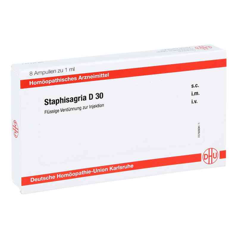 Staphisagria D30 Ampullen 8X1 ml von DHU-Arzneimittel GmbH & Co. KG PZN 11708340