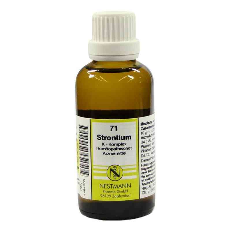 Strontium K Komplex Nummer 7 1 Dilution 50 ml von NESTMANN Pharma GmbH PZN 04484555