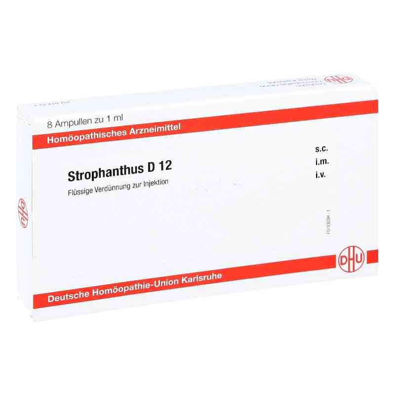 Strophanthus D12 Ampullen 8X1 ml von DHU-Arzneimittel GmbH & Co. KG PZN 11708417