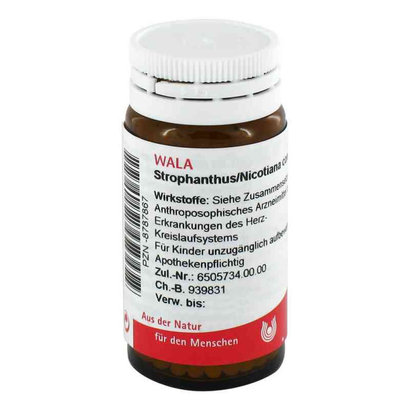 Strophanthus/nicotiana compositus Globuli 20 g von WALA Heilmittel GmbH PZN 08787867