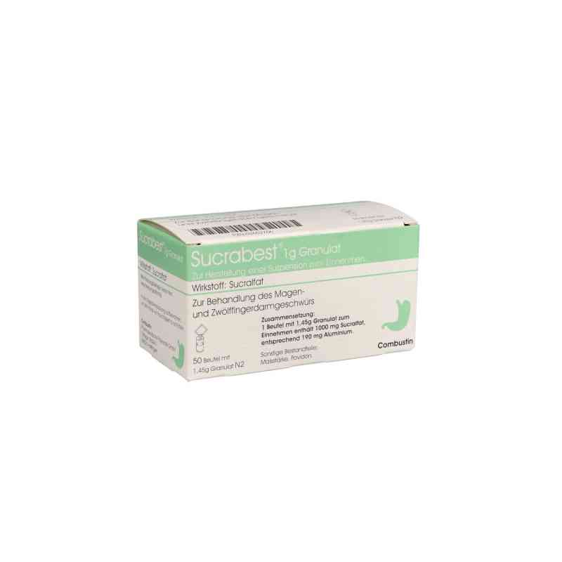 Sucrabest 1g 50 stk von COMBUSTIN Pharmazeutische Präparate GmbH PZN 03652766