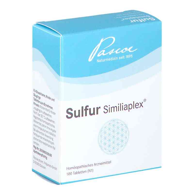 Sulfur Similiaplex Tabletten 100 stk von Pascoe pharmazeutische Präparate GmbH PZN 14448365