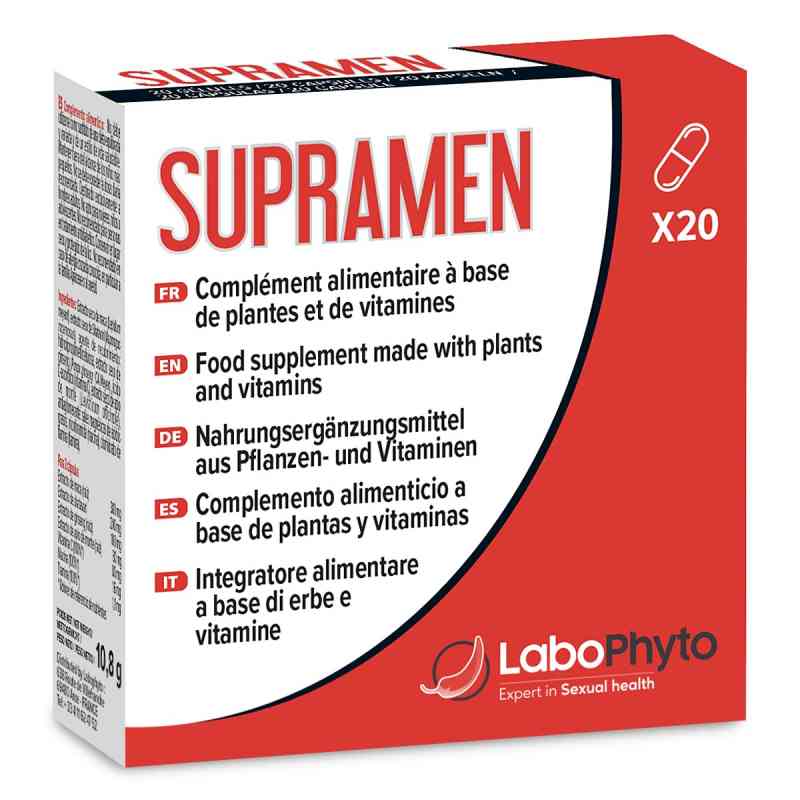 Supramen Kapseln 20 stk von LABOPHYTO SAS PZN 20512788