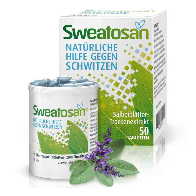 SWEATOSAN pflanzliches Arzneimittel gegen starkes Schwitzen 50 stk von Heilpflanzenwohl GmbH PZN 02679705