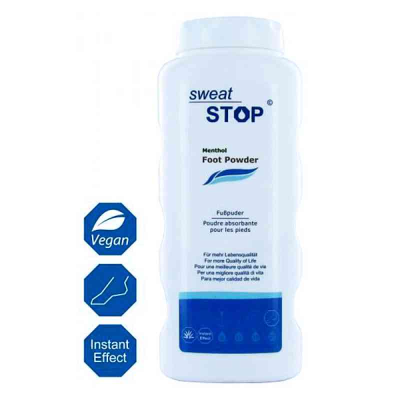 Sweatstop Menthol Fusspuder 100 g von Functional Cosmetics Company AG PZN 15238049